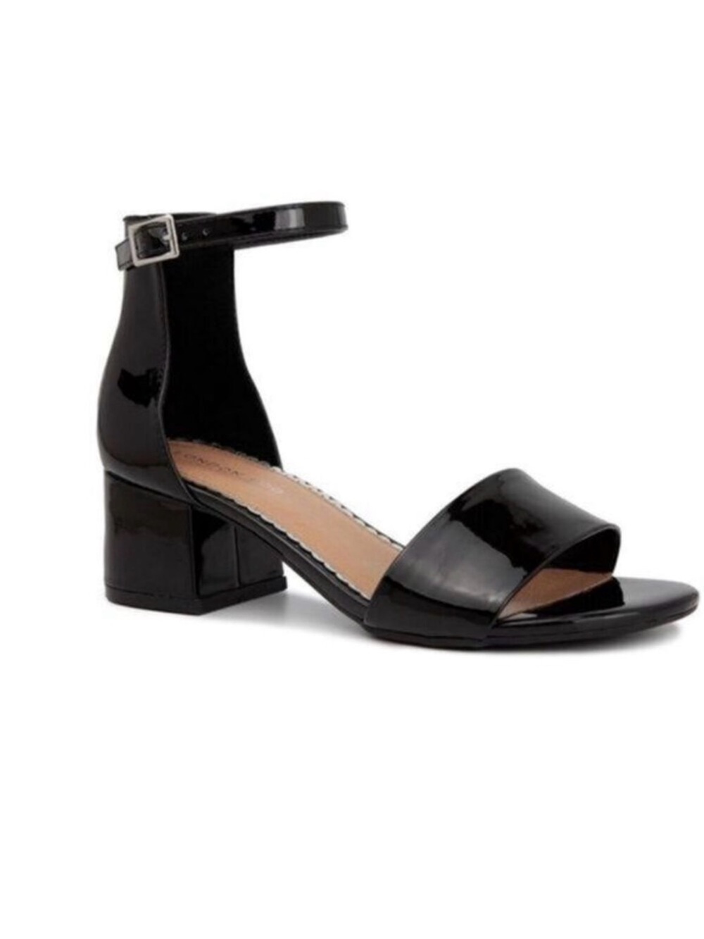 London Fog Women’s Sandals sz 9 Block Heels NEW # Box 488